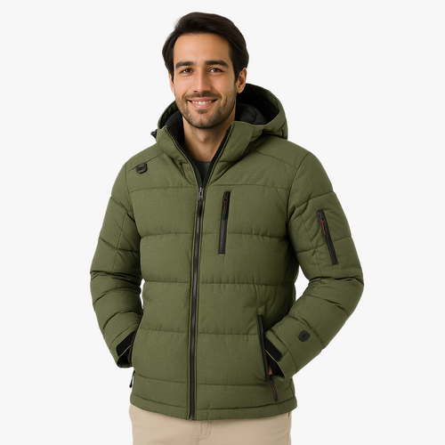 Elegante Herren Winterjacke für kalte Tage