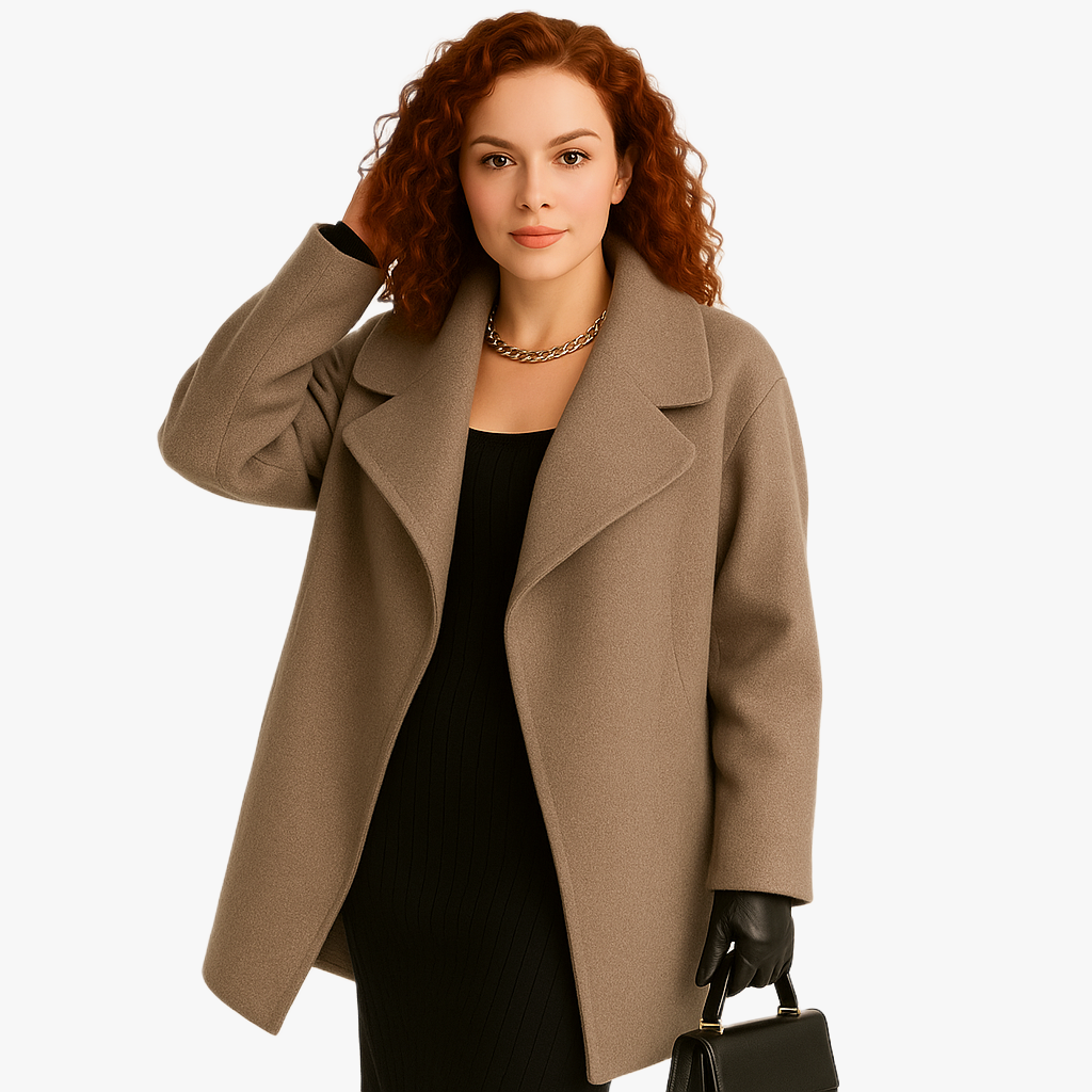 Eleganter Wintermantel für Damen mit Stil