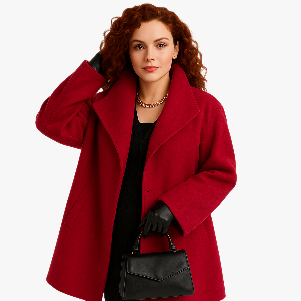 Eleganter Wintermantel für Damen mit Stil