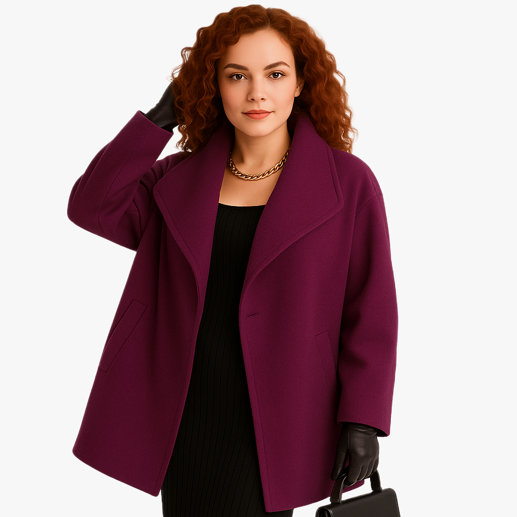 Eleganter Wintermantel für Damen mit Stil