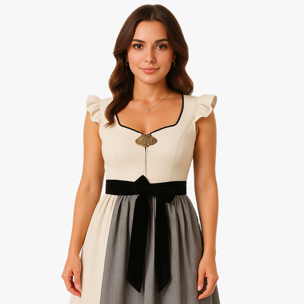 Elegantes Dirndlkleid für Oktoberfestfeiern