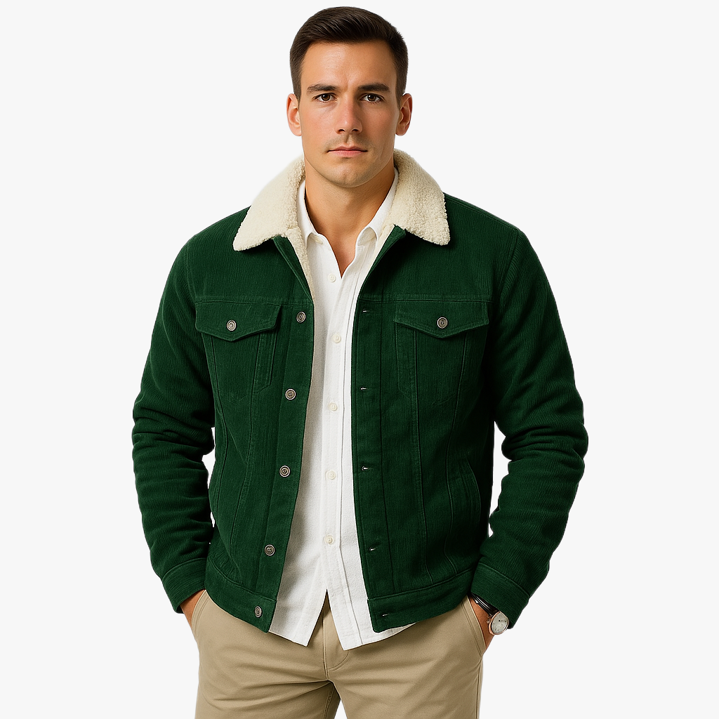 Stylische Herren Winterjacke für kalte Tage