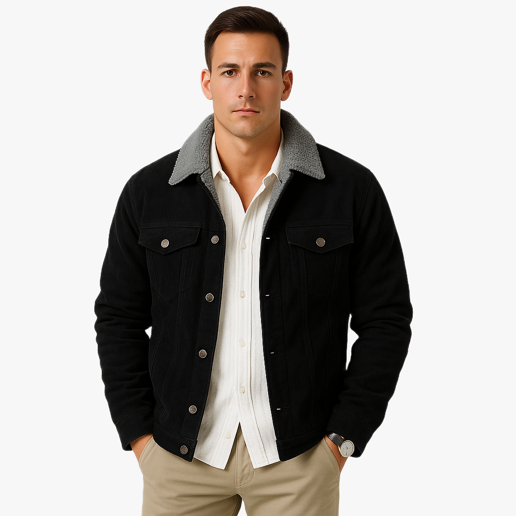 Stylische Herren Winterjacke für kalte Tage
