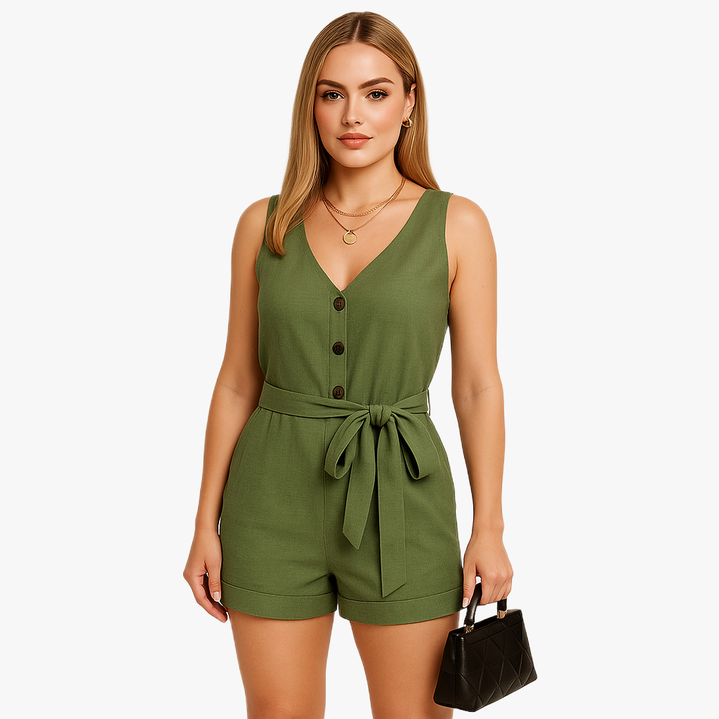 Stylischer Damen Jumpsuit für Sommerausflüge