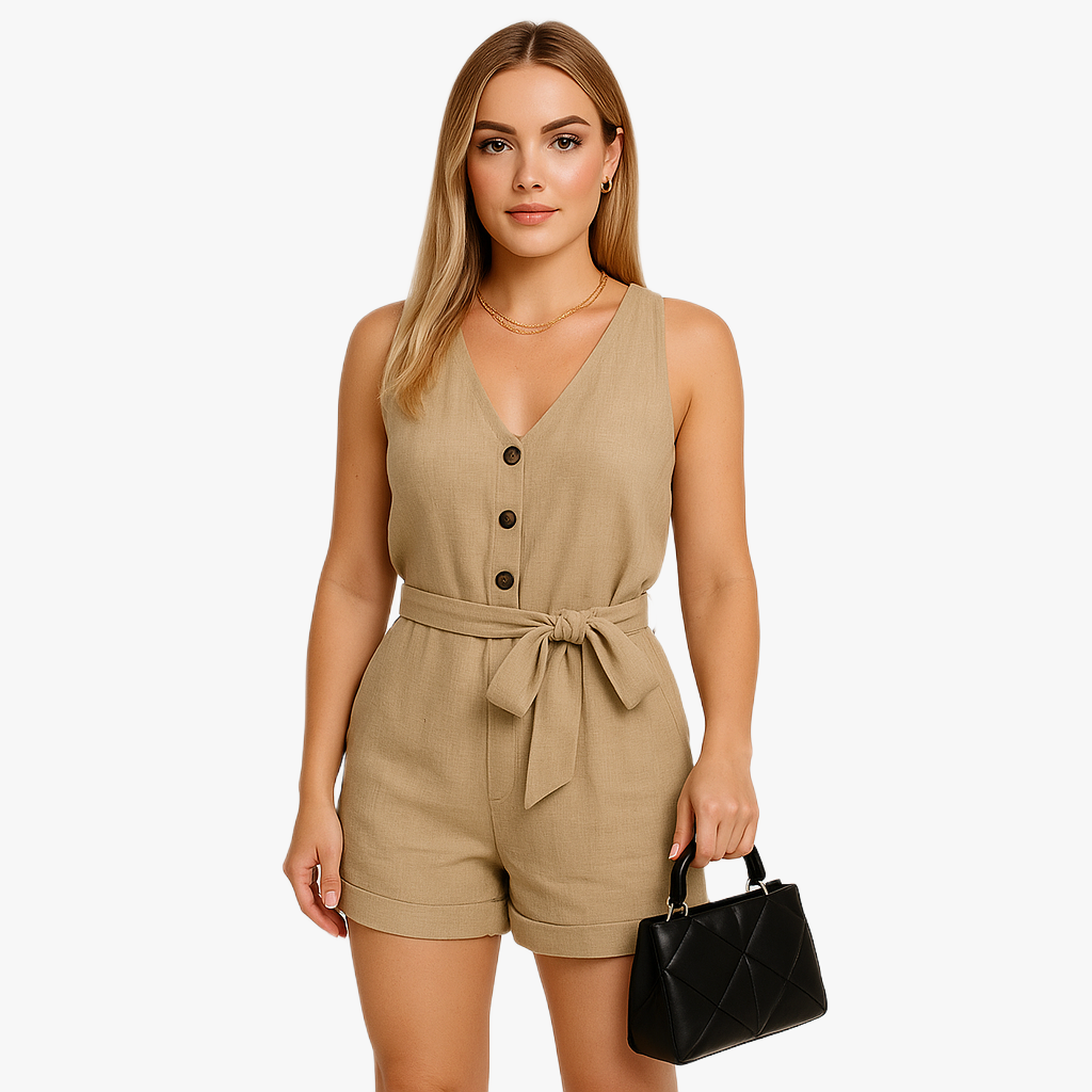 Stylischer Damen Jumpsuit für Sommerausflüge