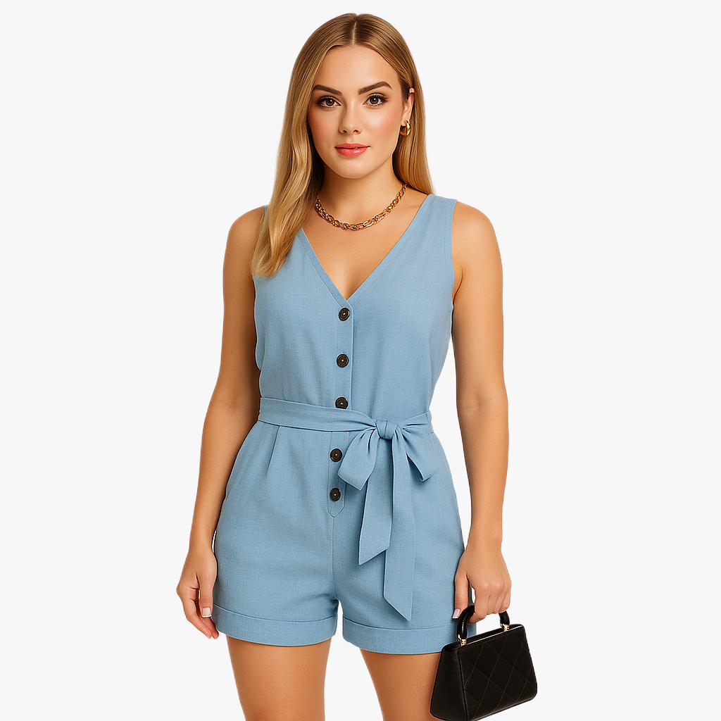 Stylischer Damen Jumpsuit für Sommerausflüge
