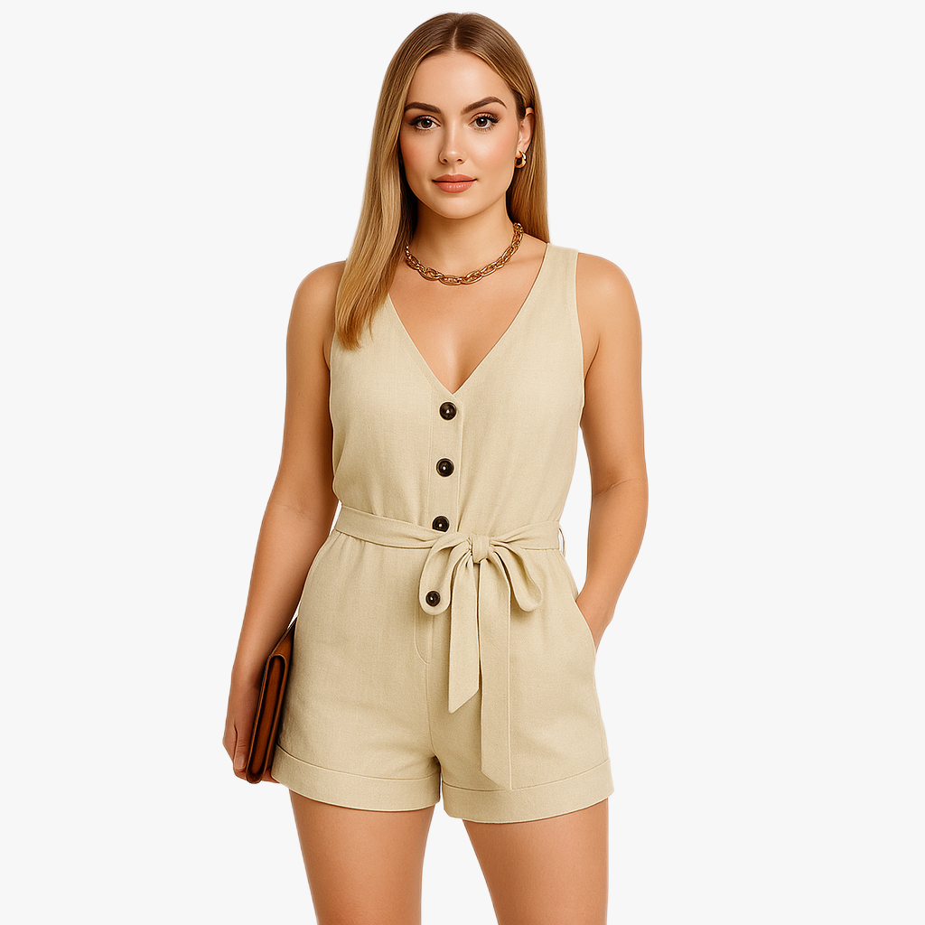 Stylischer Damen Jumpsuit für Sommerausflüge