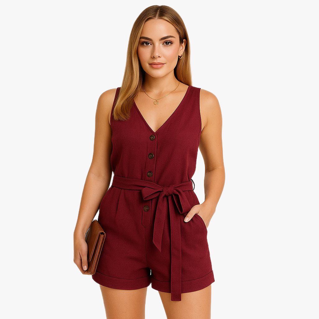 Stylischer Damen Jumpsuit für Sommerausflüge