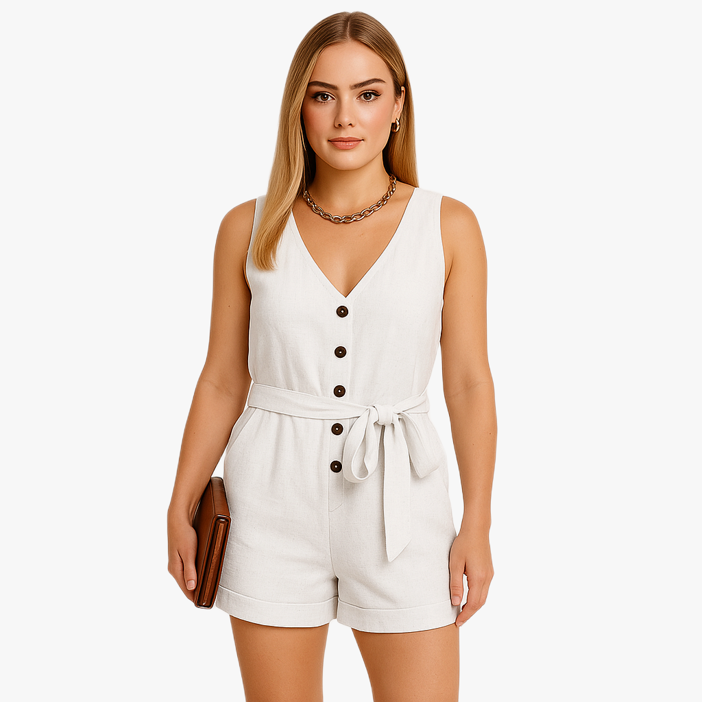 Stylischer Damen Jumpsuit für Sommerausflüge
